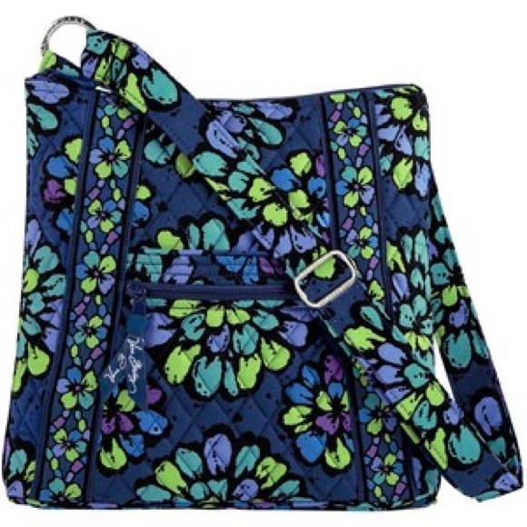 vera bradley indigo pop crossbody